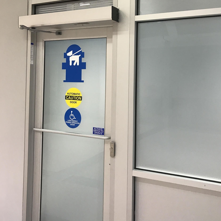 Entrance Tech Storefront Door ADA Compliant Handicap Automatic Door Opener 