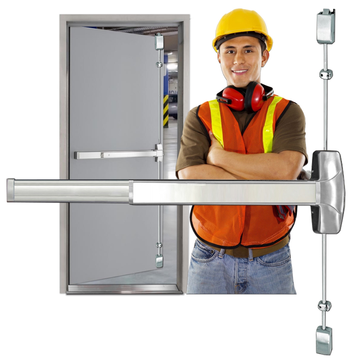 Surface Vertical Rod Exit Device 