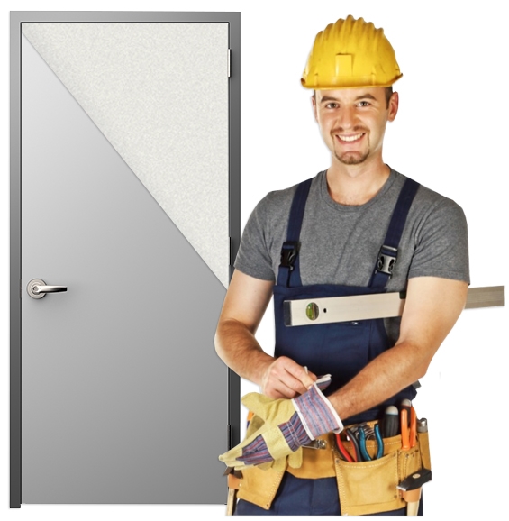 48 inch x 84 inch Exterior Hollow Metal Door | Insulated Polystyrene Core