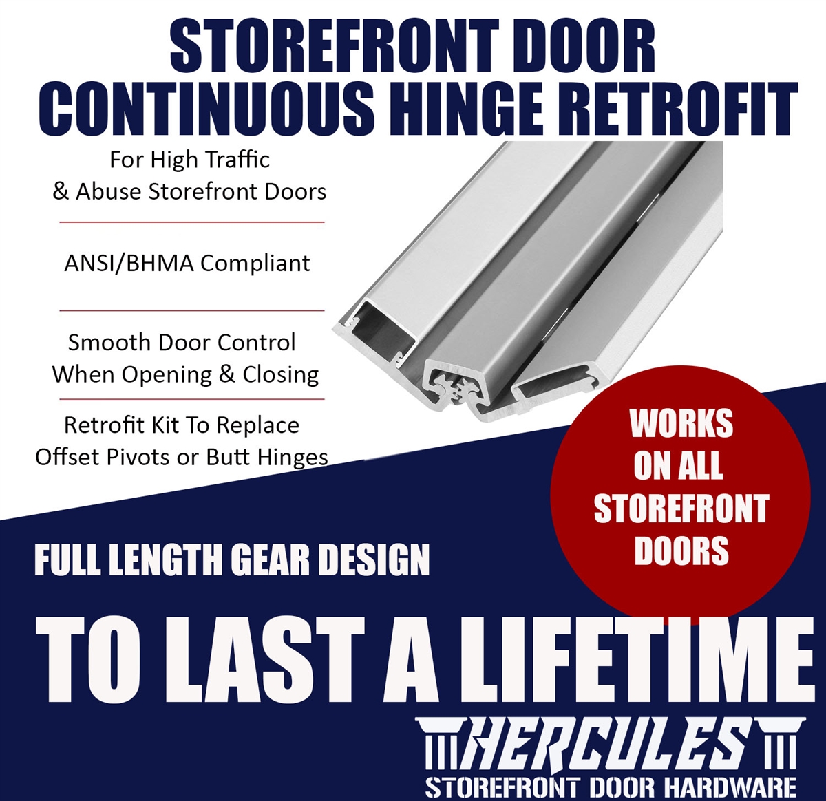 How To Replace A Storefront Door Hinge