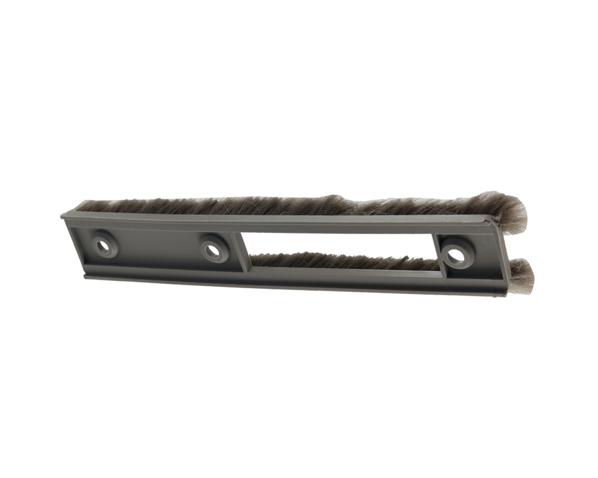 Kawneer Dark Bronze Strike Plate With Gray Pile Weatherstripping | www ...